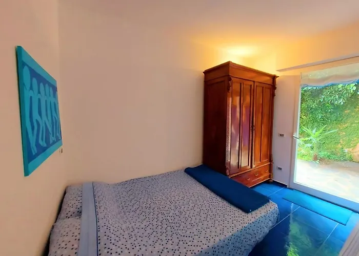 شقة Blu Garden Flat Santa Margherita Private Parking *
