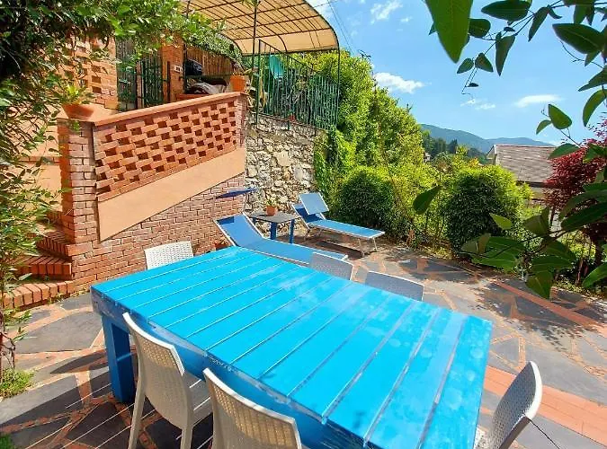 Blu Garden Flat Santa Margherita Private Parking شقة