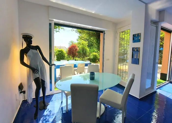Blu Garden Flat Santa Margherita Private Parking سانتا مارغريتا ليغور