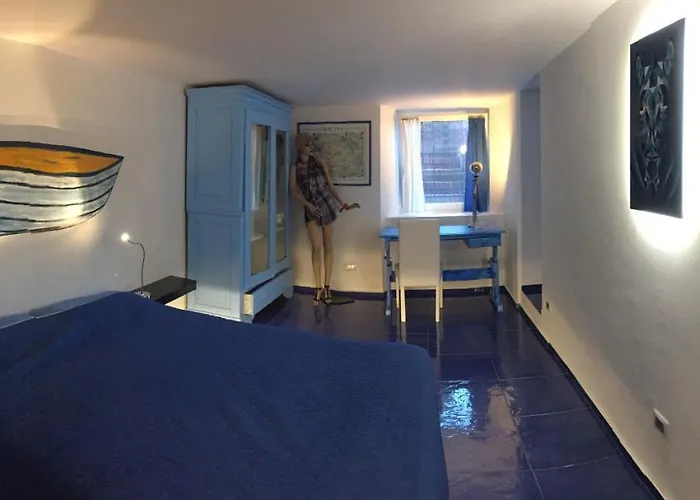 شقة Blu Garden Flat Santa Margherita Private Parking