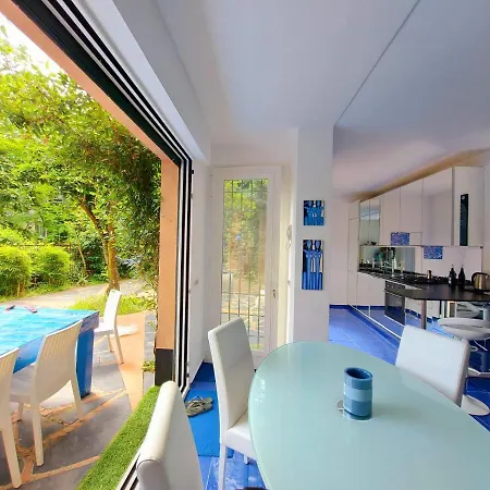 Blu Garden Flat Private Parking * Santa Margherita Ligure