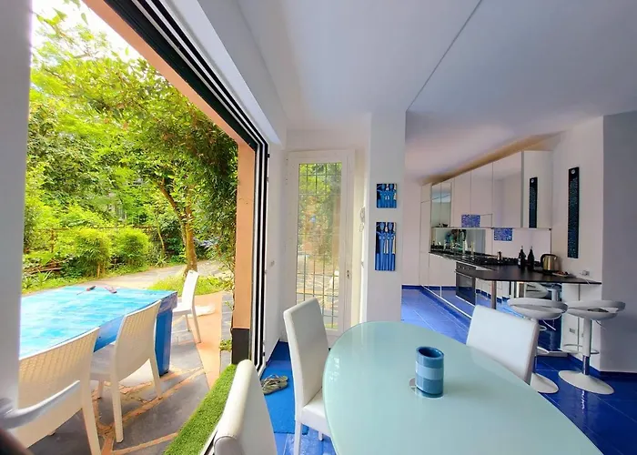 Blu Garden Flat Santa Margherita Private Parking * Σάντα Μαργκερίτα Λιγκούρε