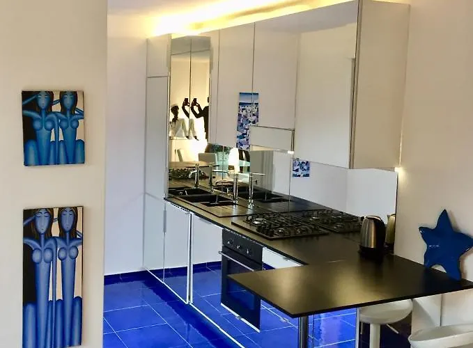 Blu Garden Flat Santa Margherita Private Parking *